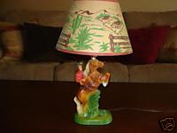 Roy Rogers lamp
